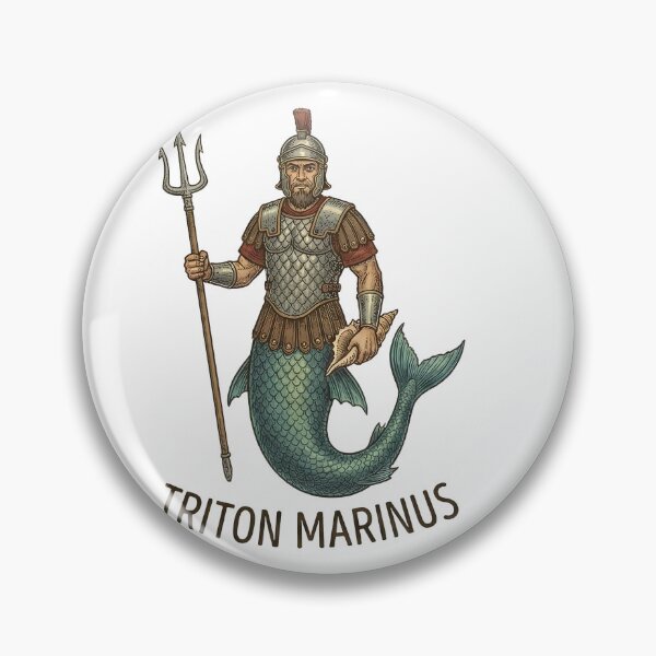 Item preview, Roman Triton Merman Mythology Poseidon designed and sold by k3rstman1.