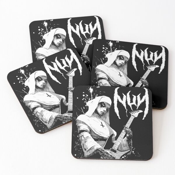 Item preview, Black Metal Nun designed and sold by Black Wolf Style.