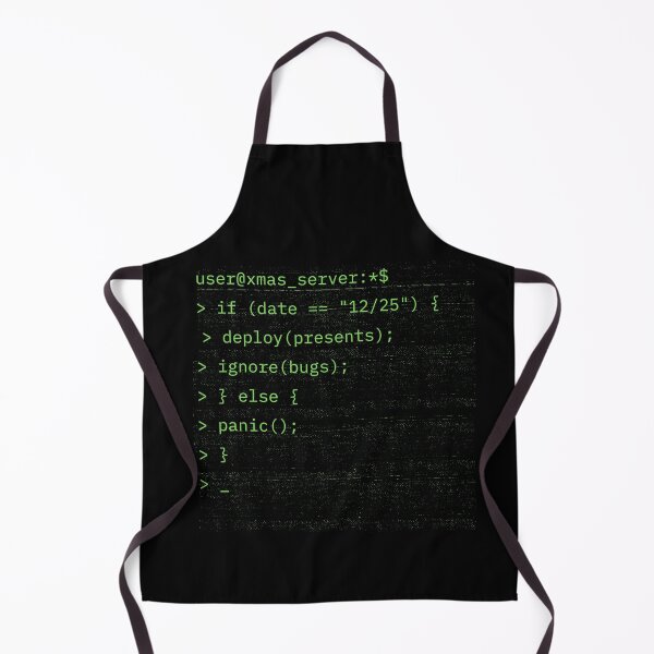 Item preview, Funny Programmer XMAS Code Debug Retro Terminal Developer designed and sold by GumStickers.