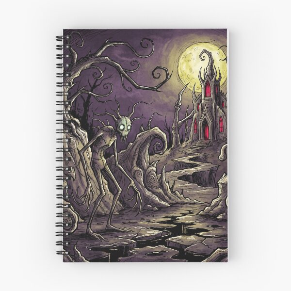 Item preview,  Gothic Horror art creepy landscape set in hell designed and sold by Vintage Designs +.