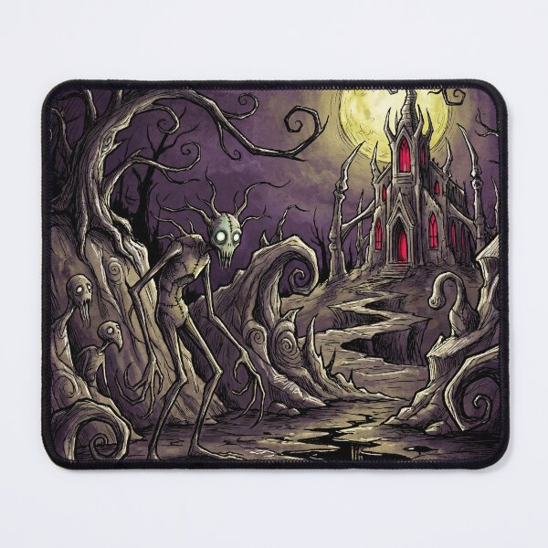 Item preview,  Gothic Horror art creepy landscape set in hell designed and sold by Vintage Designs +.