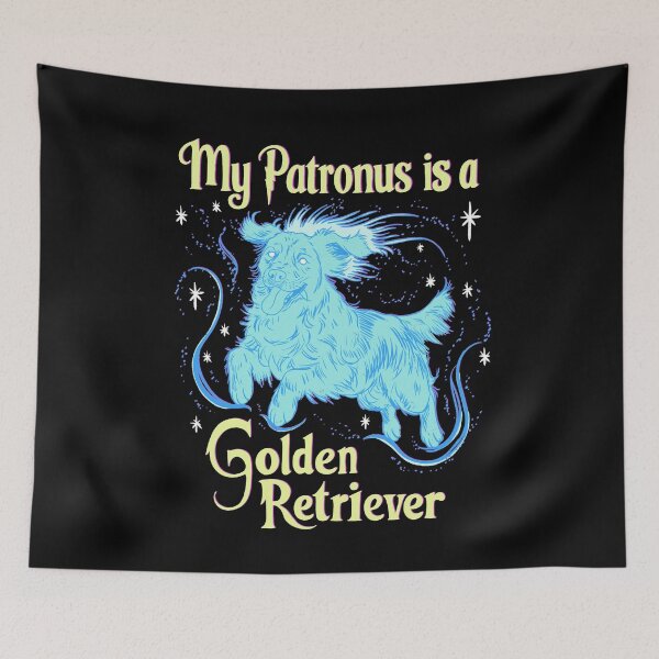 Item preview, My Patronus is a Golden Retriever designed and sold by IHateDumplings.
