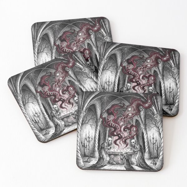 Item preview, Gothic Horror art creepy portal to the other realm designed and sold by Vintage Designs +.