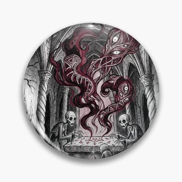 Item preview, Gothic Horror art creepy portal to the other realm designed and sold by Vintage Designs +.