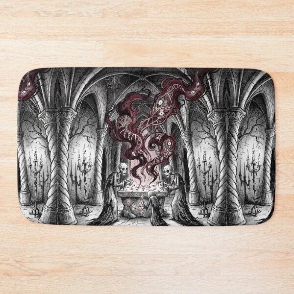 Item preview, Gothic Horror art creepy portal to the other realm designed and sold by Vintage Designs +.