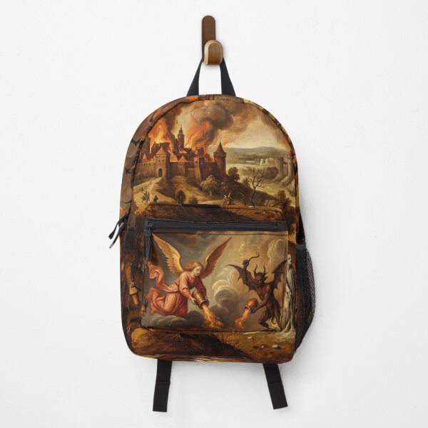 Item preview, Sodom and Gomorrah Apocalypse after Hieronymus Bosch and Pieter Bruegel designed and sold by Vintage Designs +.