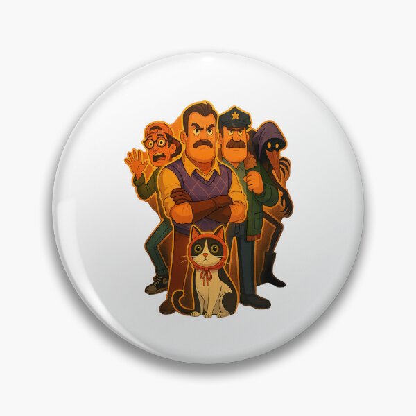 Item preview, Hello Neighbor  Retro Art designed and sold by graphic-genie.