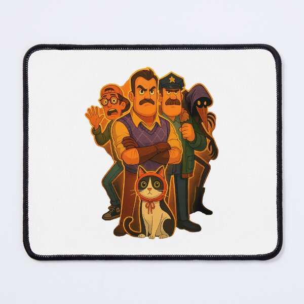 Item preview, Hello Neighbor Retro Art designed and sold by graphic-genie.