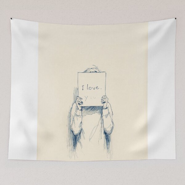 Item preview, I love you - Person Holding Love Message designed and sold by lautir.