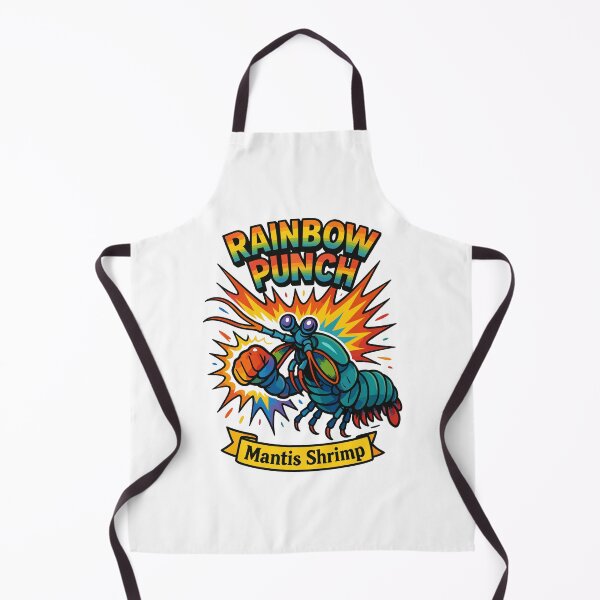 Item preview, Rainbow Punch – Mantis Shrimp Colorful Cartoon designed and sold by WildlifeInc.