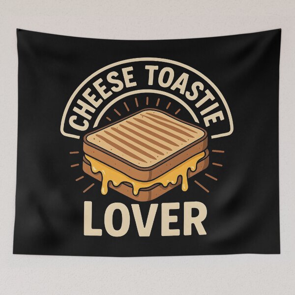 Item preview, Premium Cheese Toastie Lover Tee: Clean Vector Art Shirt for Sophisticated Sandwich Snobs designed and sold by WAUZ.
