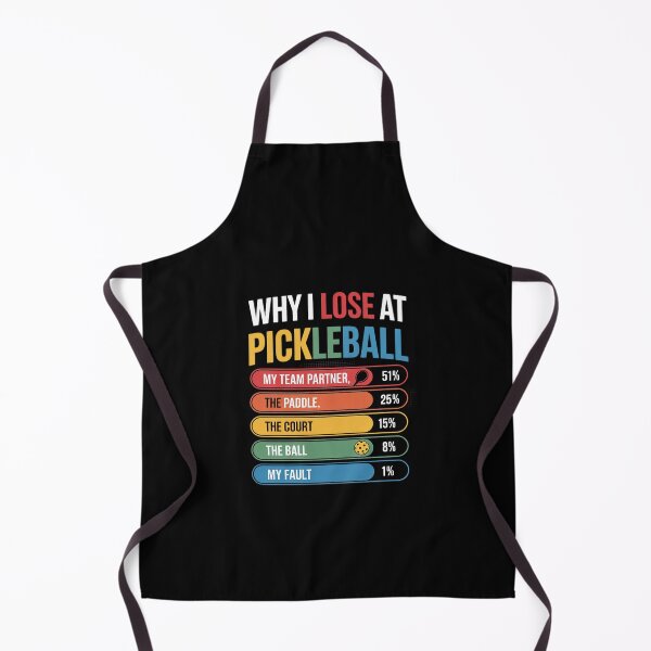 Item preview, Why I Lose At Pickleball Pickle Ball For Women Men designed and sold by PowAcademy.