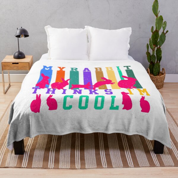 Item preview, My Rabbit Thinks I'm Cool – Funny Rabbit Lover Quote for Humor and Animal Fans designed and sold by karibov.