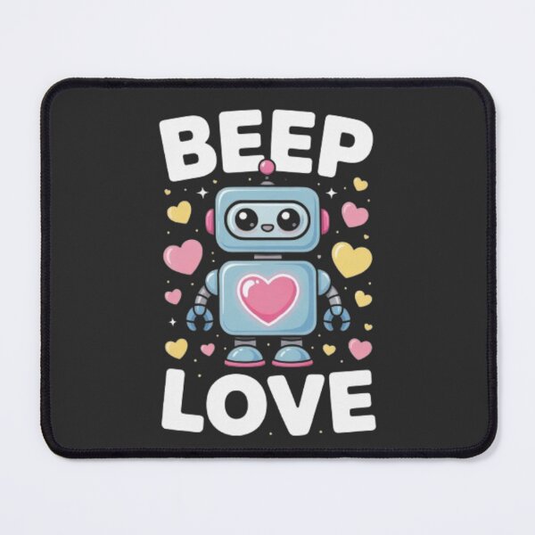 Item preview, Beep Love – Cute Robot Valentine Illustration designed and sold by DesignNadine.