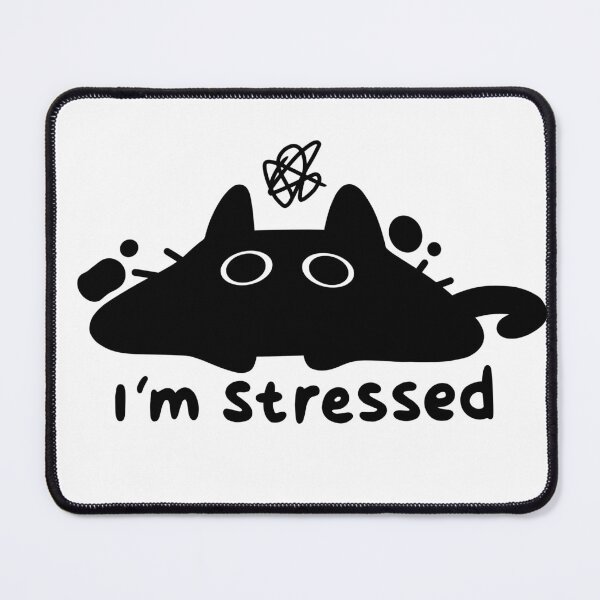 Item preview, Stressed Cat designed and sold by YumeKurenai.
