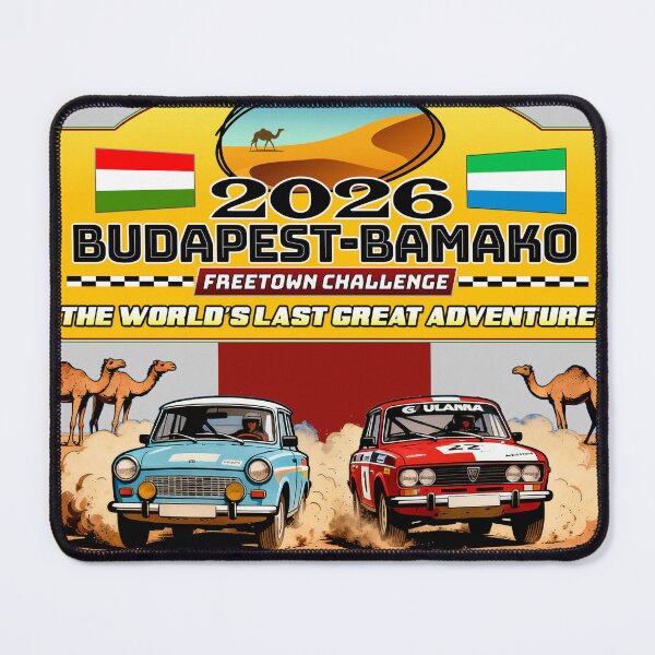 Item preview, Budapest-Bamako 2026 Trabant, Moskvich designed and sold by theninja.