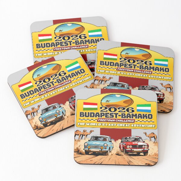 Item preview, Budapest-Bamako 2026 Trabant, Moskvich designed and sold by theninja.