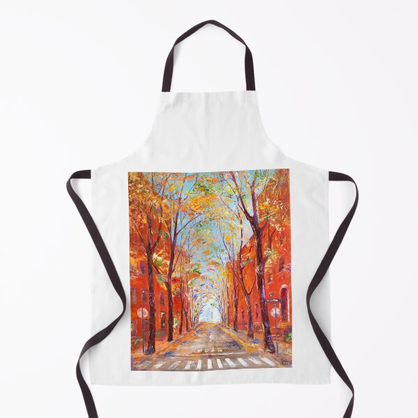 Item preview, Cranberry Street in Autumn designed and sold by Natalia_Shchip.