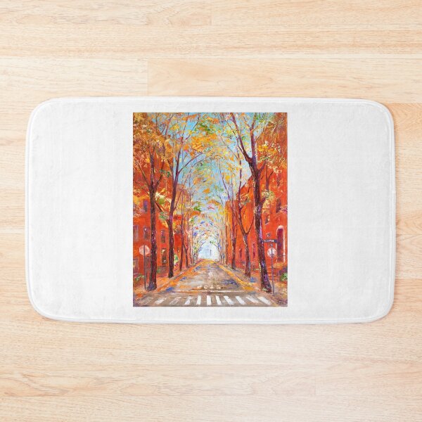 Item preview, Cranberry Street in Autumn designed and sold by Natalia_Shchip.
