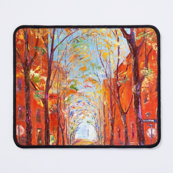 Item preview, Cranberry Street in Autumn designed and sold by Natalia_Shchip.