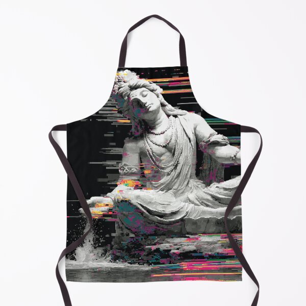 Item preview, Reclining Buddha in Digital Glitch Flow designed and sold by t5uisiu.