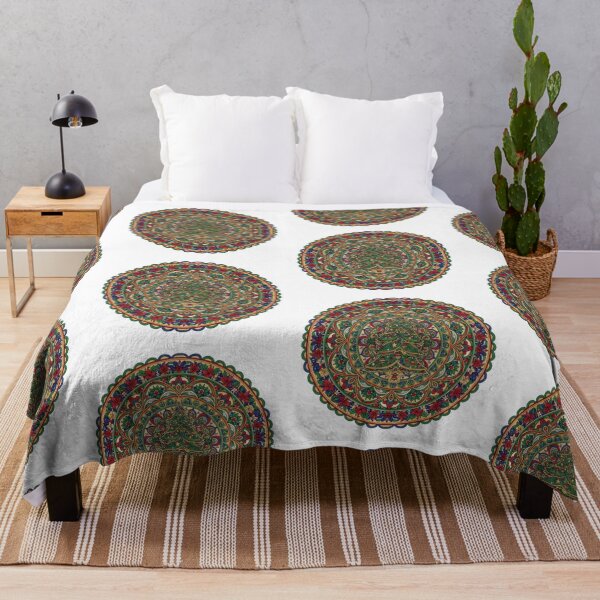 Item preview, “Festive Mandala with Christmas Tree” designed and sold by digisetumedia.