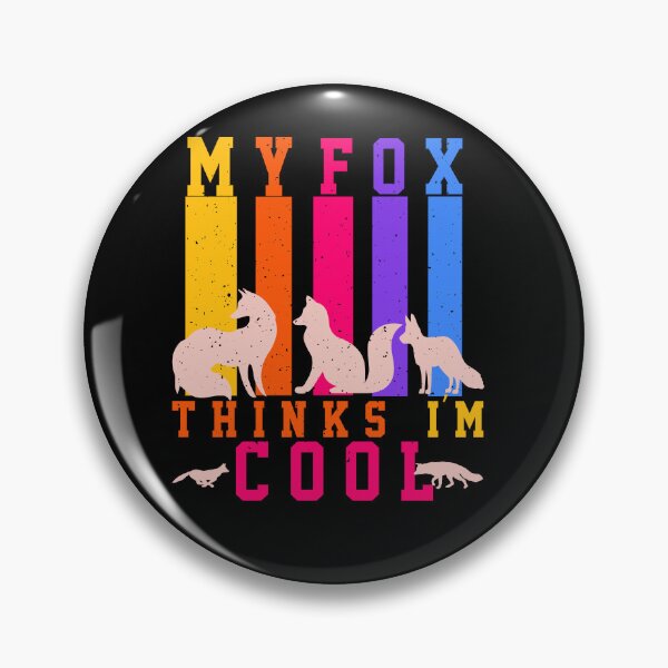 Item preview, My Fox Thinks I'm Cool Funny Exotic Pet Owner Gift Fox Mom Dad Humor Unconditional Love designed and sold by karibov.