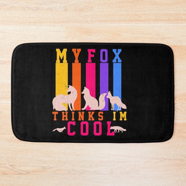 Item preview, My Fox Thinks I'm Cool Funny Exotic Pet Owner Gift Fox Mom Dad Humor Unconditional Love designed and sold by karibov.