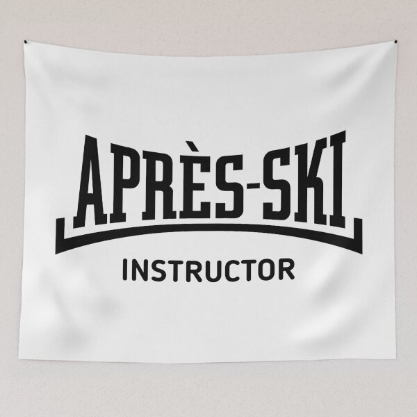 Item preview, Après-Ski – Instructor (Apres Ski Party / Concave / Black) designed and sold by MrFaulbaum.