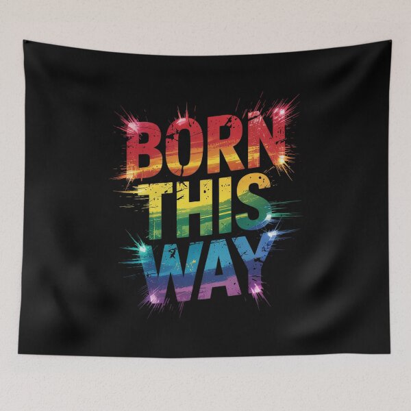 Item preview, Born This Way Gay Lesbian Culture Queer Love designed and sold by PowAcademy.