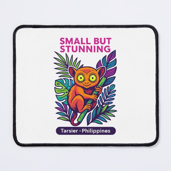 Item preview, Small But Stunning – Colorful Philippine Tarsier designed and sold by WildlifeInc.