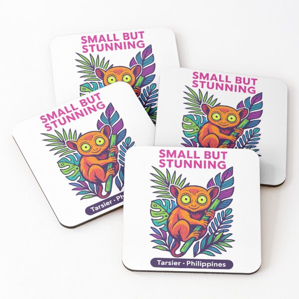Item preview, Small But Stunning – Colorful Philippine Tarsier designed and sold by WildlifeInc.