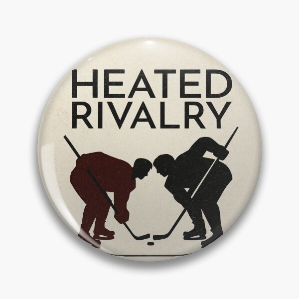 Item preview, Heated Rivalry Hockey Faceoff Silhouette designed and sold by AntonioJ8.