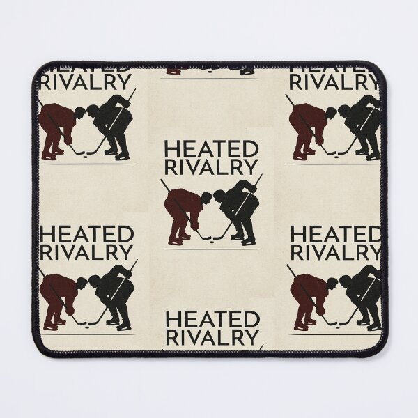 Item preview, Heated Rivalry Hockey Faceoff Silhouette designed and sold by AntonioJ8.