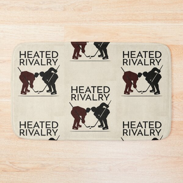 Item preview, Heated Rivalry Hockey Faceoff Silhouette designed and sold by AntonioJ8.