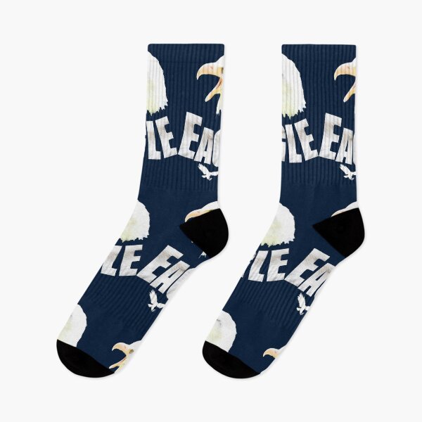 Artikelvorschau, EAGLE – Weißkopfseeadler Design mit Feder-Schriftzug & Flying Eagle Symbol entworfen und verkauft von Katja LebenFreude.
