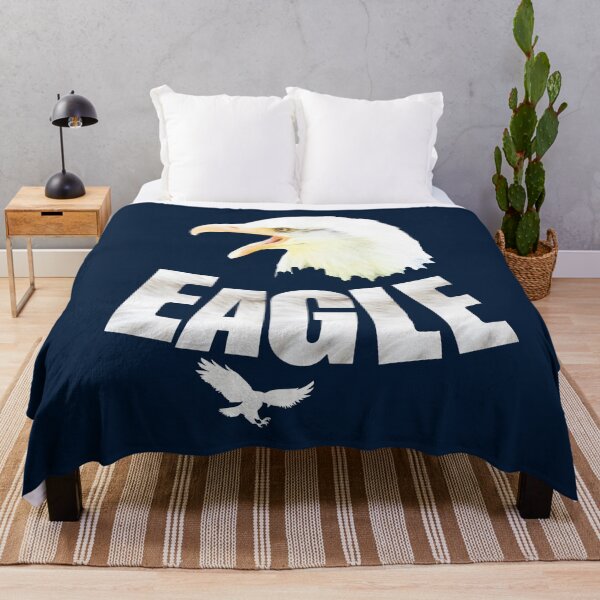 Artikelvorschau, EAGLE – Weißkopfseeadler Design mit Feder-Schriftzug & Flying Eagle Symbol entworfen und verkauft von Katja LebenFreude.