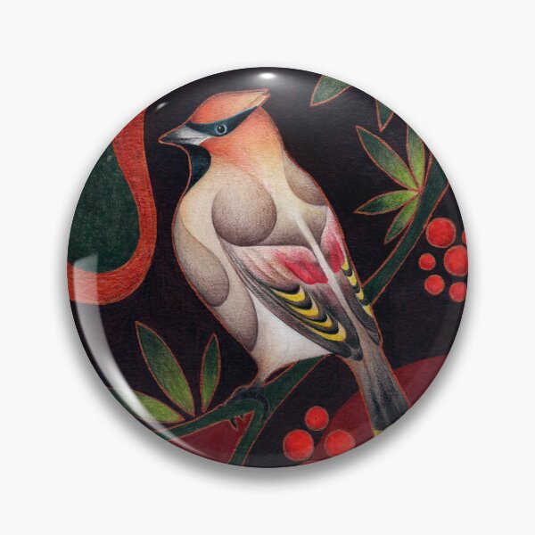 Item preview, Cedar Waxwing designed and sold by Art_By_Wing.