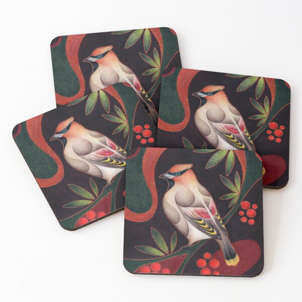 Item preview, Cedar Waxwing designed and sold by Art_By_Wing.