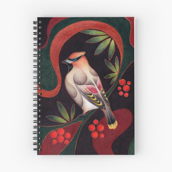 Item preview, Cedar Waxwing designed and sold by Art_By_Wing.