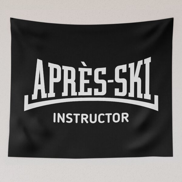 Item preview, Après-Ski – Instructor (Apres Ski Party / Concave / White) designed and sold by MrFaulbaum.