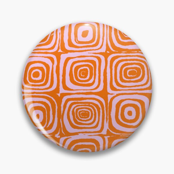 Item preview, Pink Orange Groove - Retro 70s Spiral Pattern designed and sold by trajeado14.