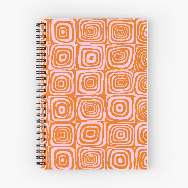 Item preview, Pink Orange Groove - Retro 70s Spiral Pattern designed and sold by trajeado14.