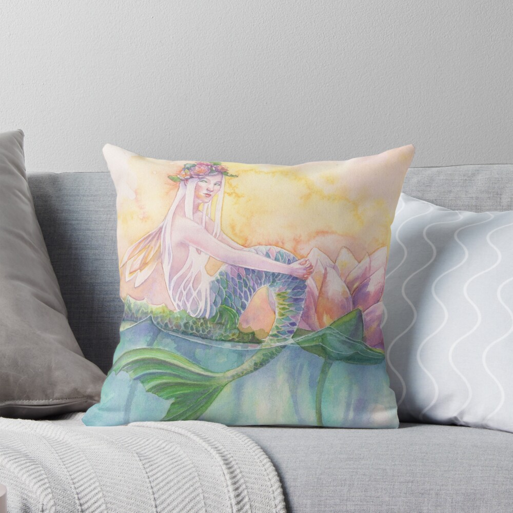 Item preview, Throw Pillow designed and sold by janetchui.