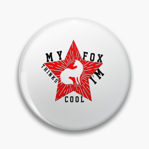 Item preview, My Fox Thinks I'm Cool Funny Exotic Pet Owner Gift Fox Mom Dad Humor Unconditional Love designed and sold by karibov.