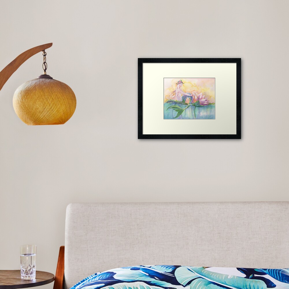 Item preview, Framed Art Print designed and sold by janetchui.
