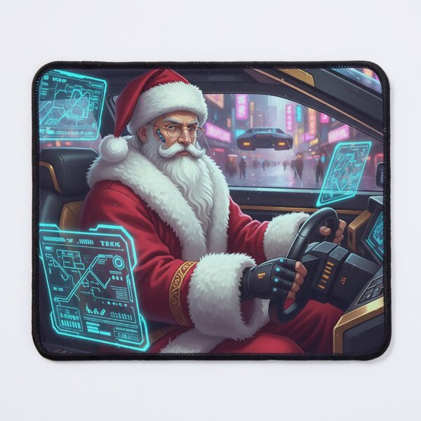 Item preview, Cyber Santa Night Shift Protocol designed and sold by newvisionart191.