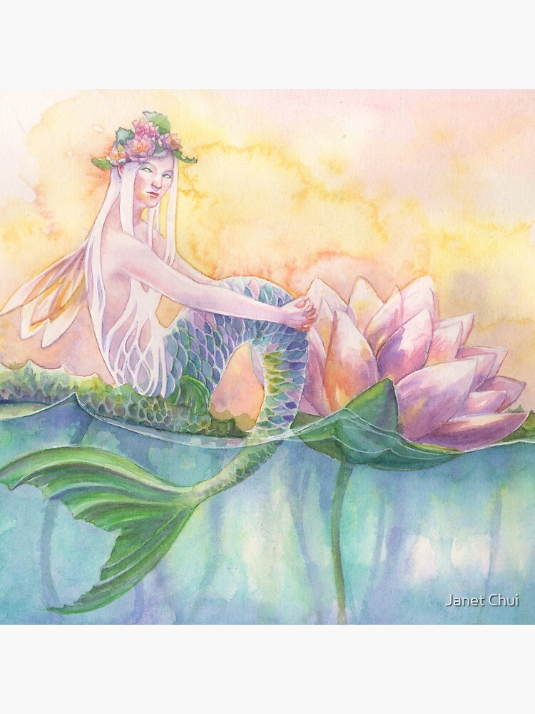 Thumbnail 5 of 5, Acrylic Block, Waterlily designed and sold by janetchui.