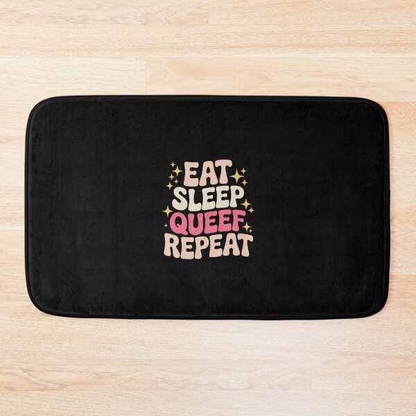 Item preview, Eat Sleep Queef Repeat Inappropriate Queefing Joke designed and sold by CombatTask.