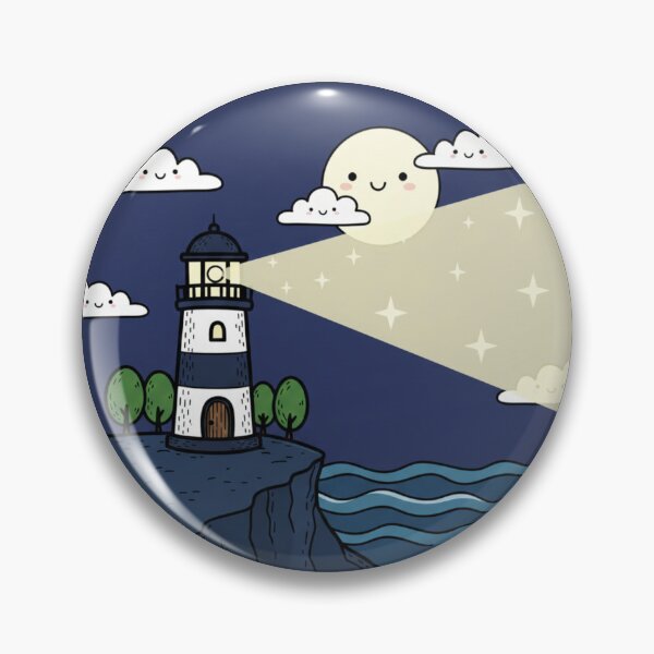 Item preview, Night Lighthouse designed and sold by Azrora.
